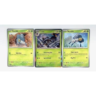 Imagem de Lokix 021/193 - Paldea Evolved - Pokemon Evolution Set - 3 Card Lot - Scarlet & Violet