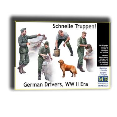 Imagem de MyBrand11 - Kit de modelo 1/35 da Schnelle Truppen. Motoristas alemães, Segunda Guerra Mundial