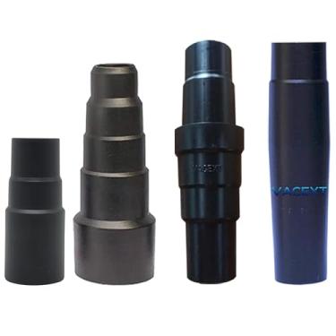 Imagem de Kit adaptador de mangueira a vácuo – Kit adaptador de fixação a vácuo compatível com a maioria dos aspiradores – Adaptador de mangueira de piscina 3,8 cm ou 3,8 cm conector de mangueira – redutor de mangueira – Adaptador de aspirador de pó para pequenas lojas