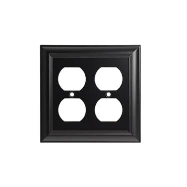 Imagem de CKP Brand #31194 Impressions Collection Placa de parede dupla duplex, preta