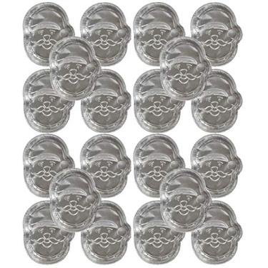 Imagem de Conjunto de panelas de metal para bolos e assados Papai Noel! - Ótimo para trazer o espírito de Natal para sua festa! (20), 20