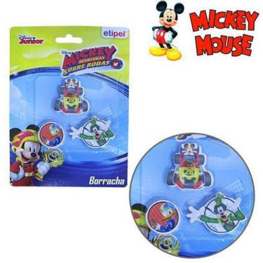 Imagem de Borracha escolar kit com 3 peças mickey mouse - ETIPEL
