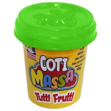 Imagem de Coti massa tutti frutti pote individual 50g cotiplas, Coelho verde, UN