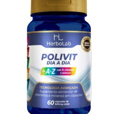 Imagem de Polivitamínico 12 Vitaminas 9 Minerais em Cápsulas - HERBOLAB