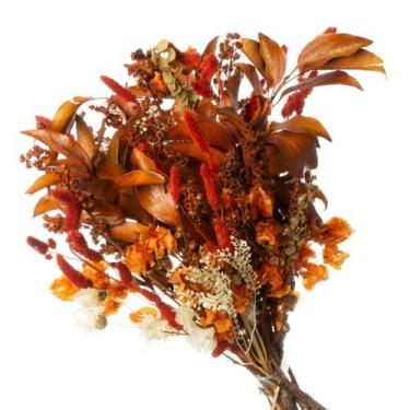 Imagem de Buque de Flores Secas Carne de Vaca laranja Bougainville - Atacado Dec
