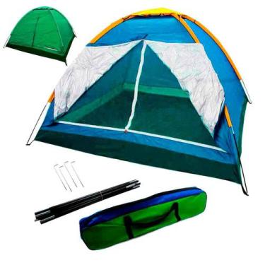 Imagem de Barraca Camping 4 Pessoas Iglu Tenda Acampamento Bolsa - 365 SPORTS, A