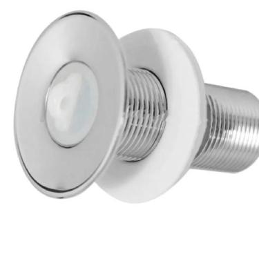 Imagem de Válvula Banheiro Pia Ralo Lavatório Cuba Abs Cromado  - Montelar Acaba