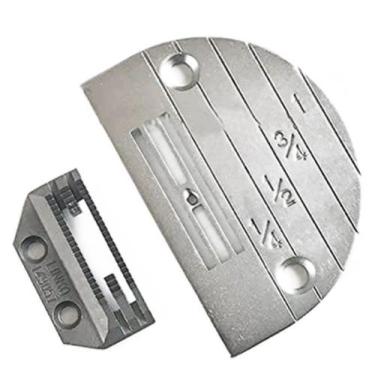 Imagem de Chapa De Agulha Com Marcação  e Dente 4 Carreiras Leve  - Taiwnan coll