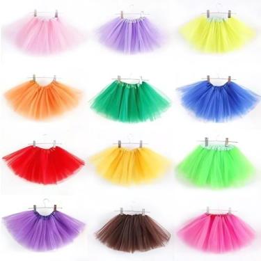 Imagem de 4X Saia de Tule Adulto Para Ballet Festa Halloween Carnaval - PL