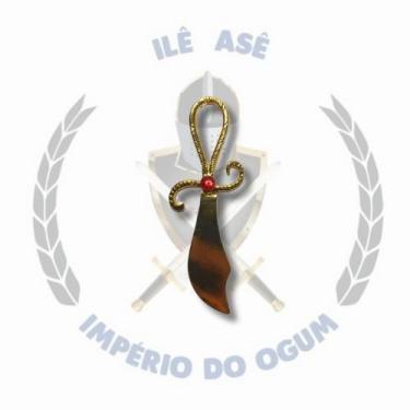 Imagem de Espada cigana dourada c/ pedra vermelha - Nacional