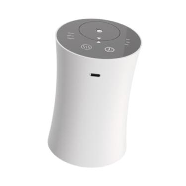 Imagem de XLWLLNJ Difusor de óleo essencial sem água Mini máquina de aroma Difusor de carro portátil para hotel, Branco