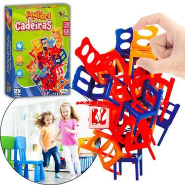 Imagem de Jogo De Equilíbrio De Blocos De Brinquedos Divertidos Multijogadores -