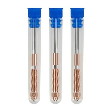 Imagem de AsrMyjcx 3pcs bico de impressora bico de troca rápida Instale facilmente os acessórios de impressão 3D premium resistente premium para k1c k1 max