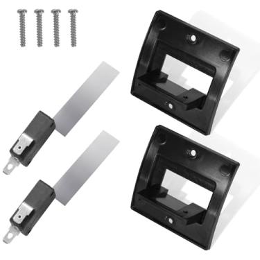 Imagem de Interruptor de vela 33082 com suporte, SVC Df Sail Sw W/Brkt M/L Kit de substituição para interruptor de vela de forno Dometic Atwood RV (pacote com 2)