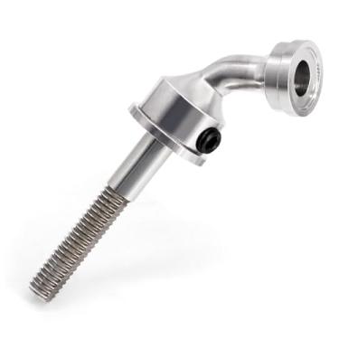 Imagem de Criditpid 5004237 Maçaneta de aço para porta dianteira e eixo para peças de fogões de madeira de fundição Vermont, maçaneta para fundições de Vermont Defiant, Dutchwest, intrépido, vigilante,