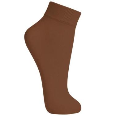 Imagem de Meia Loba Soquete Fina Fio 20 5530-001, Cacao, UN