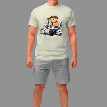 Imagem de Camisetas Básica Casual Estilosa Manga Curta Gola Redonda - Rodliwes, 