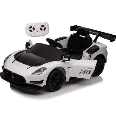 Imagem de Carro Eletrico Bandeirante Maserati MC20 GT2 Controle 12V Branco