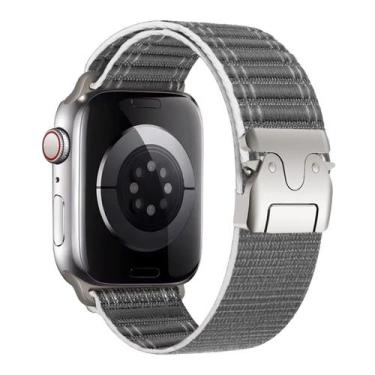 Imagem de Pulseira Nylon Loop Parachute Compatível com Apple Watch - Baú do Viki