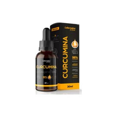 Imagem de Curcumina 98% com Colágeno Tipo II - 30ml - Labornatus do Brasil