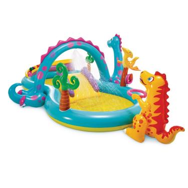 Imagem de Piscina Intex Dinoland Play Center 335L para crianças