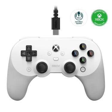 Imagem de Controlador 8Bitdo Pro 2 com fio para Xbox com joystick Hall Effect