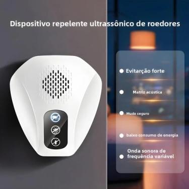Imagem de Exterminador Ultrassônico De Ratos, Dispositivo Eletrônico Repelente D