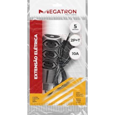 Imagem de EXTENSAO CABO PP PLANO 3X0,75 5M PT 58