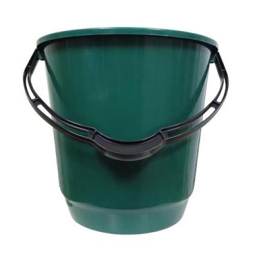 Imagem de Balde Com Alça 15 Litros Arqplast Plástico Resistente Prático Uso Domé