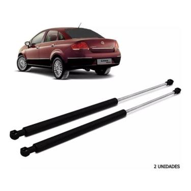 Imagem de Kit Par Pistão Amortecedor Tampa Traseira Porta Malas Fiat Linea 2008 2009 2010 2011 2012 2013 2014 2015 2016