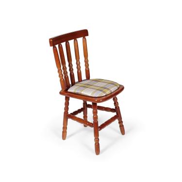 Imagem de Cadeira De Jantar Em Madeira Maciça Estofada Mônaco Meleb