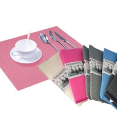 Imagem de Pano de Pia Descanso de Copos Pratos Flexível 30x38cm - Top House, BEG