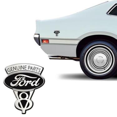 Imagem de Adesivo Resinado Decorativo Ford V8 Genuine Parts 32/53 - SPORTINOX,  