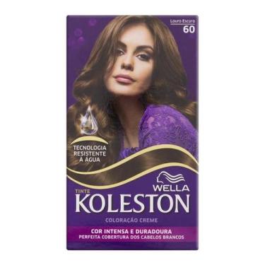 Imagem de Tintura Wella Koleston Coloracao creme tom 60 loiro escuro, Louro Escu