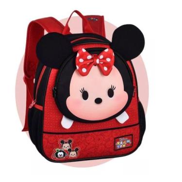 Imagem de Mochila Minnie Infantil Escolar Passeio Para Costas Diversão - Compre 