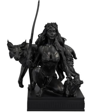 Imagem de Estátua Artemis Deusa Grega da Caça - Diana - Versão 4 (Cor Aurum Noctis)