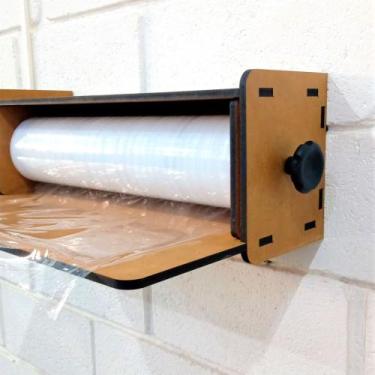 Imagem de Aplicador de Filme Stretch Com Tensionadores Bancada Ou Parede - Fábri