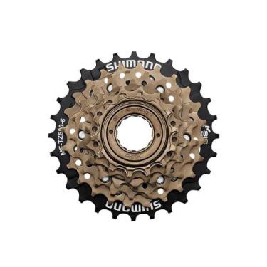 Imagem de Catraca roda livre shimano tourney mf-tz500 14/28d 6v/18v