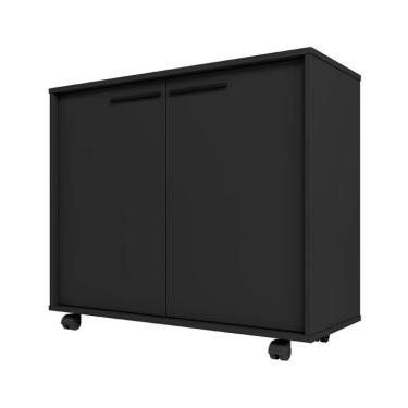 Imagem de Armário de Escritório Athos 2 PT Preto