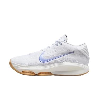 Imagem de Nike Tênis masculino G.T. HUSTLE 3 FP com cadarço, Branco/azul corredor-fantom-laranja total-BL, 43