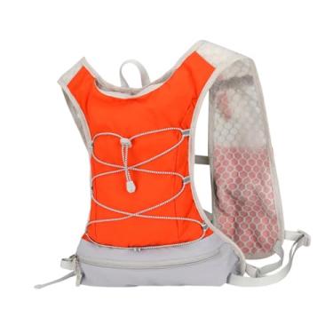 Imagem de YIJU Colete de hidratação Mochila Mochila de água Bolsa esportiva de corrida para escalada e montanhismo, Laranja