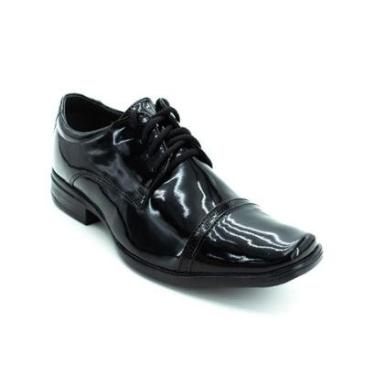 Imagem de Sapato Social Masculino B´karellus B7059/C1 - Preto-Masculino