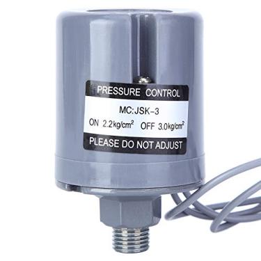 Imagem de Garosa Interruptor de Pressão de Pressão Bomba de Reforço Automático Controle de Controle de água Controlador Eletrônico 220V 16A G1/4 Frea Masculina (2.2-3,0 kg)