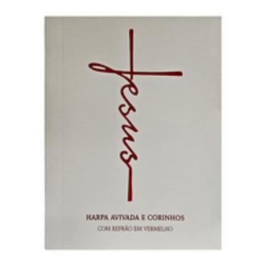 Imagem de Harpa avivada e corinhos letra maior - 08 jesus branca