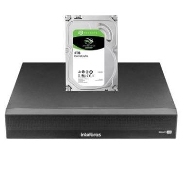 Imagem de Kit Intelbras, DVR Mhdx 3116-c, Multi HD + HD 2TB