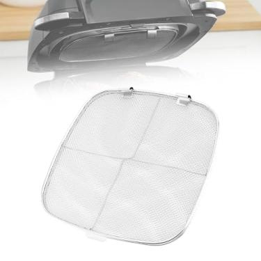 Imagem de Protetor contra respingos de aço inoxidável adequado para Ninja Foodi AG301, peças de reposição de acessórios para fritadeira a ar, tela de malha fina para fritadeira de ar Ninja Foodi AG300, AG300C