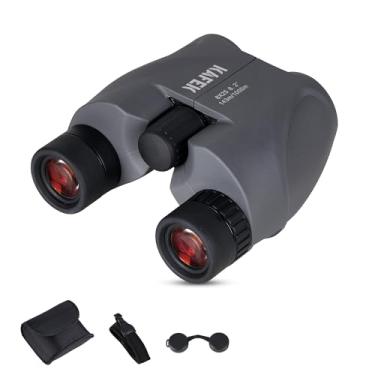 Imagem de Binóculos compactos 8 x 25 – veja em detalhes brilhantes com vidro ED e prisma BAK-4 – Binóculos leves à prova d'água para viagens, caminhadas, observação de pássaros