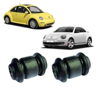Imagem de Par Bucha Bandeja Balança Dianteira New Beetle Fusca 99/10 - Solupe Pa