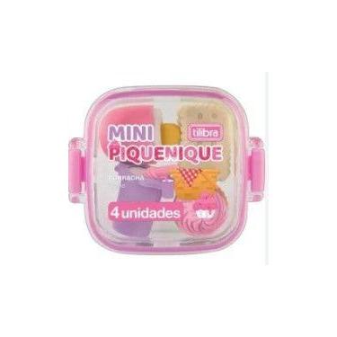 Imagem de Borracha lanch piqueniq pote com 04 tilibra - TILIBRA(148)
