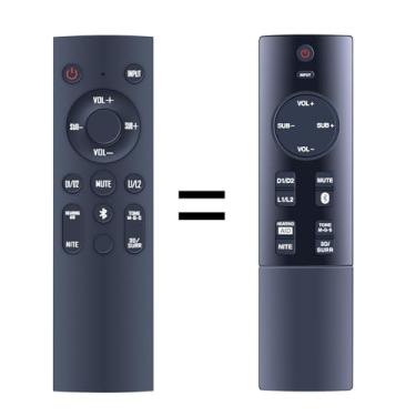 Imagem de ZWP Controle remoto de substituição adequado para Hitachi Sound Bar HSB40B16 X480445 HSBT67 HSB32B26 RTX480445